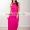 Designer One Piece Party Dress Jewel Neck Maxi Dresses Cocktail Long Plus Size Dress
