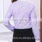 Office lady dress shirts bank hotel work uniform shirts blouse