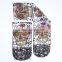 Full printed men dye sublimation printing sock