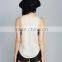 latest design fancy camisole top open side tank top