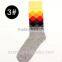 socks British style sub gradient color man pure cotton sports long barrel trade socks