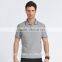 fancy design lapel short sleeve t-shirt for summer