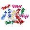 PVC Confetti Party Decoration Wedding Message "Party" At Random
