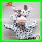 Custom Size Soft Plush Cow Dog Monkey Hand Puppet For Adult