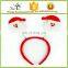 Holiday glowing decorating lighted christmas hairband