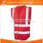 Reflective safety vest hi vis work vest