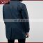 High Quality Wholesale Navy Mens Trench Coat Long