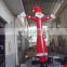 NEW Customized Air Fly Guy Red Santa Tube Man Sigle Leg Inflatable Sky Dancer For Christmas Advertising