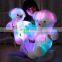 HI CE valentine plush teddy bear with light for sale,sweet valentine's day gift