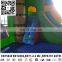 inflatable tropical bouncer house combo with water pool