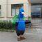 Factory direct sale customized peacock mascot costume for adults