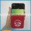 3M Sticker Silicone Mobile Phone Case Card Holder Wallet