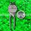 Custom shape golf divot repair tool with good quality ball marker