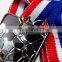 shiny silver plated custom medal for football sport event enbossed figures offered