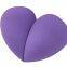 Cut the drop of water diagonally  PU latex - free powder puff