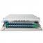 19 Inch Optical Distribution Cabinet Box 1U 2U 3U 4U ODF 24 48 96 Core With Splice Tray Module