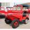 Mini wheels dumper hydraulic crawler mounted dumper truck