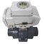 yomtey Ac220v & Dc240v Electric Solenoid Valves L-pattern Brass Ball Valves