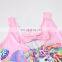 2019 Kids one piece unicorn swimsuit beachwear 2-8T kids girls bikinis swimwear