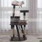 Factory Wholesale Plush Pet House Condo Natural Sisal Cat Scratcher Furniture Cat Tree