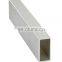 rectangular tube galvanized steel pipe hollow size chart in mm of rectangular pipe