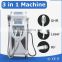 Multi-Functional Nd yag laser tattoo removal E light IPL hair removal RF face lifting