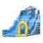 Inflatable Wave Slide Dry Bouncer Home Backyard Bounce Castle Slides For Children