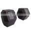 Power training cast iron fitness gym equipment rubber hex dumbbells weights buy online