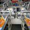 Fully automatic embossing facial tissue paper machine production line