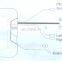 Proway Bathtub Spa Parts Pop Up Spa Speaker Waterproof Floating Speaker