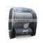 Mechanical Auto-Cut Roll Towel Dispenser Manual Plastic Paper Towel Roll Dispenser