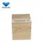 wholesale customized pine handmade cheap small square gift wooden box