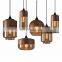 Retro Designer Pendant Lighting E27 Decorative Glass Hanging Lamps