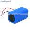 Full high capacity rechargeable 7.4V 3600mAh 18650 li ion battery pack standby battery