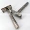 Professional factory rasierhobel safety bamboo metal razor handle with wholesale price