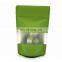 Wholesale Aluminum Foil Heat Seal Plastic Matte Black Stand Up Plastic Pouch With Zipper And Window