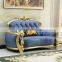 European Luxury Classic Home Furniture 1 2 Seats Corner Recliner Leather Sectional Living Room Sofa Set