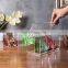 Clear Acrylic Stackable Tea Bag Organizer Rack Plastic Tea Bag Holder Storage for Home, Office