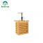 Bamboo Ceramic  Toilet Brush with Holder Modern Design  Toilet Brush Holder  Bathroom Accessory Standing Toilet Brush Holder