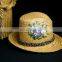 Wholesale Summer Sun Beach Seagrass Straw Hat/ Custom Design Straw Hat Seagrass Hat for Women