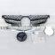 C63 Grill for Mercedes Benz C- Class W204 Silver grille for C- Class W204 c63 2007 2008 2009 2010
