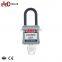 High Security Short Nylon Shackle Insulation ABS Safety Padlock