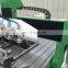 EASY to operate multi heads rotary 4 axis cnc wood  router 1212 woodworking machinery