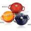 Round Color Cast Iron Cookware TR1001: