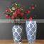Chinese restaurant table decoration wedding home vase ceramic ornaments
