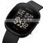 SKMEI 1843 top selling digital silicone plastic watches stainless steel caseback japan movement watch men chronograph