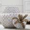 Hot Sale Water Hyacinth Woven Pineapple Catchall Storage Basket 100% Eco-friendly Straw Basket vietnam cheap wholesale
