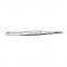 Tweezer Handle Non Slip Pointed/curved Stainless Steel Precision Stiffening Forceps 430 Material Quality