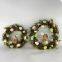 Shenyang For Star Wholesale Handmade Craft Home Decoration Door Easter Egg Wreath With Bunny