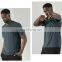 Wholesale Blank Custom Plus Size Men's Sports Gym Fitness Short Sleeve T-Shirt Quick Dry Back Mesh Training Wear Tee Shirt